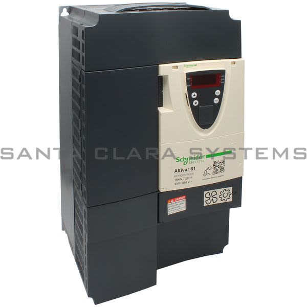 Telemecanique ATV61HD15N4Z ATV61 15 kW 20HP 480V 3 phases EMC IP20 w/o graphic term Product Image