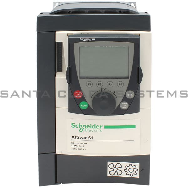 Telemecanique ATV61HU40N4 ATV61 4 kW 5HP 480V 3 phases EMC IP20 with graphic term Product Image