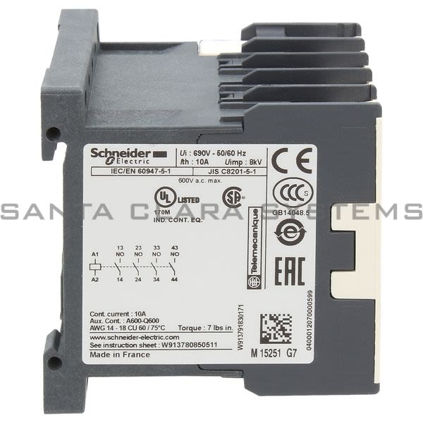 Telemecanique CA2KN40G7 Control Relay Product Image