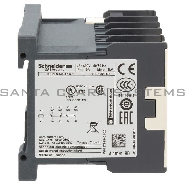 Telemecanique CA3KN31BD3 Control Relay Product Image