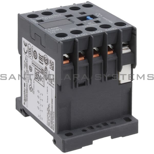 Telemecanique CA4KN40BW3 TeSys K control relay - 4 NO - <= 690 V - 24 V DC low consumption coil Product Image