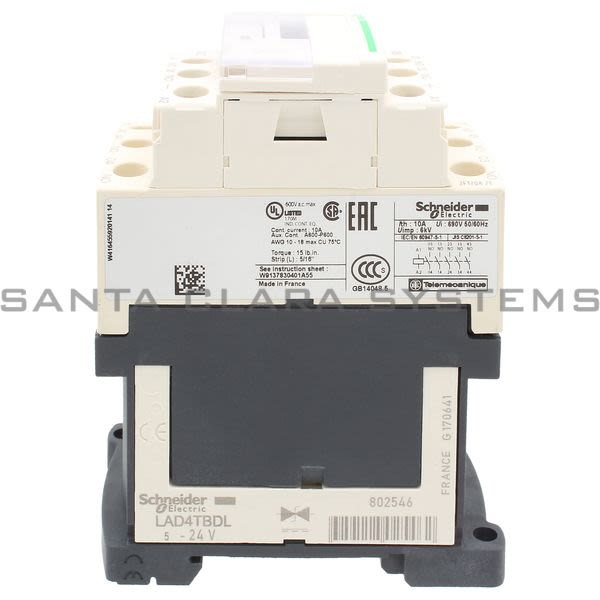 Telemecanique CAD50BD Control Relay Product Image