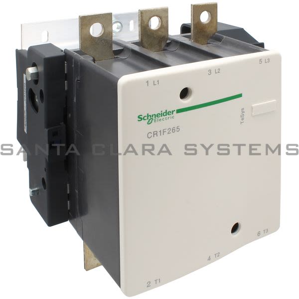 Telemecanique CR1F265G7 TeSys F magnetic latching contactor - 3P(3 NO) - 265 A - 127 V AC/DC coil Product Image
