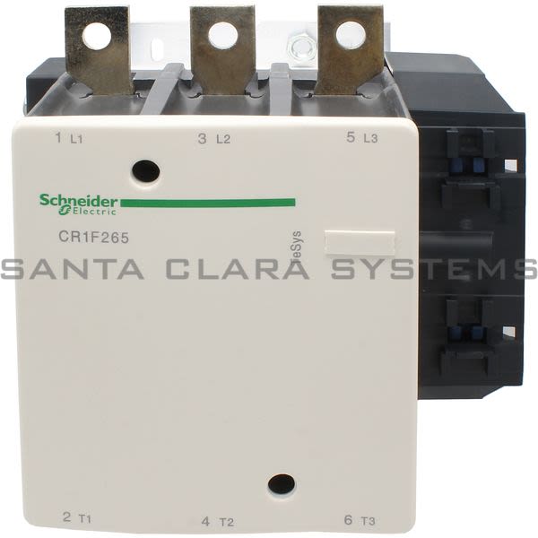 Telemecanique CR1F265G7 TeSys F magnetic latching contactor - 3P(3 NO) - 265 A - 127 V AC/DC coil Product Image