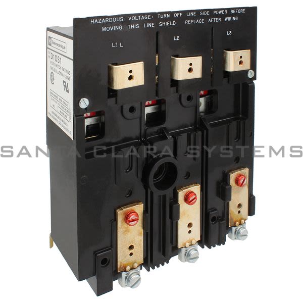Telemecanique D10S1 DISCONNECT SWITCH 600VAC 30A D10 Product Image