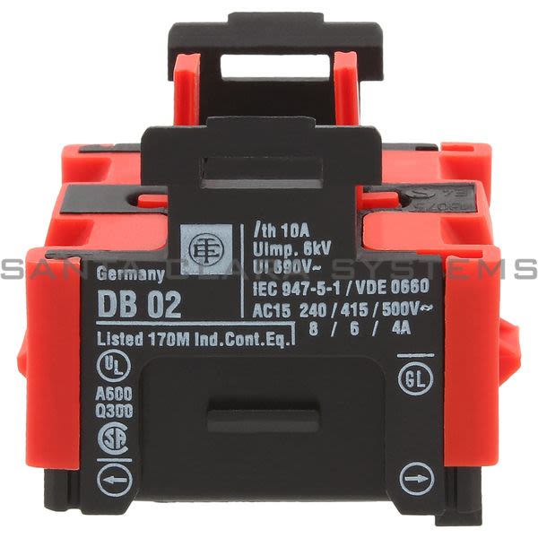 Telemecanique DB02 Contact Block Product Image