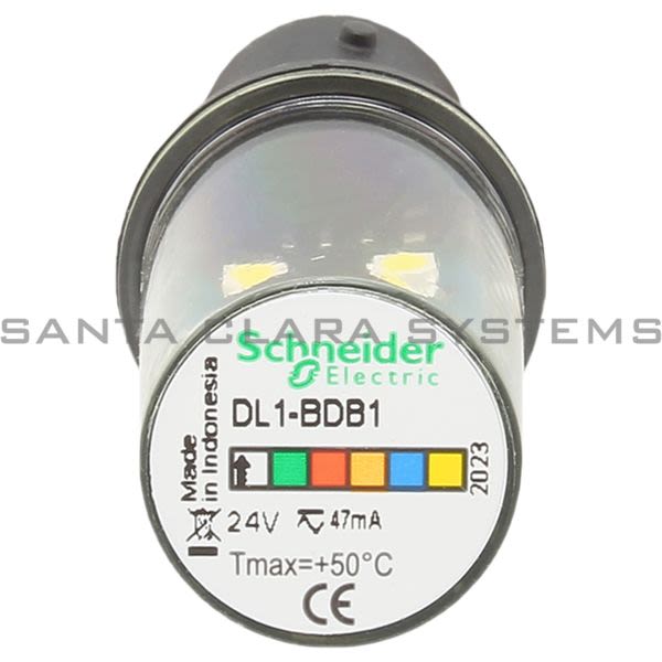 Telemecanique DL1BDB1 WHITE LED BA15D 24VAC/DC Product Image