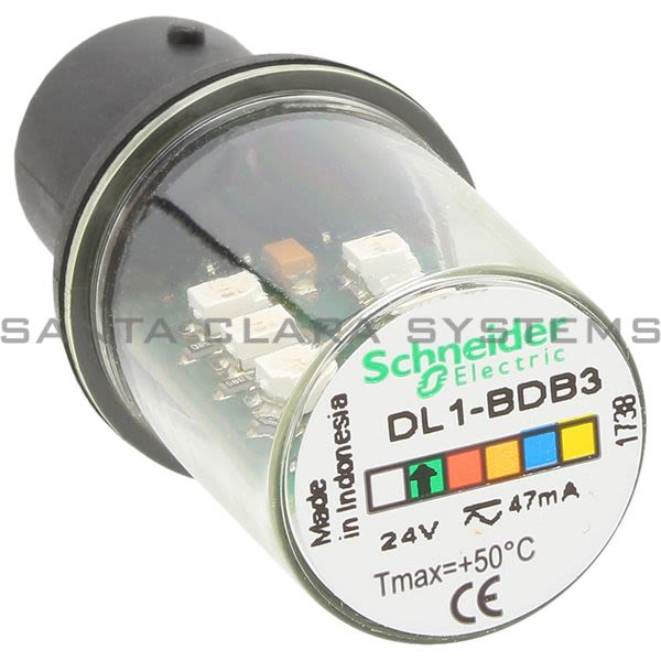 Telemecanique DL1BDB3 GREEN LED BA15D 24VAC/DC Product Image