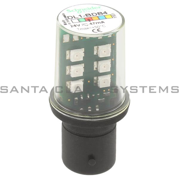 Telemecanique DL1BDB4 RED LED BA15D 24VAC/DC Product Image