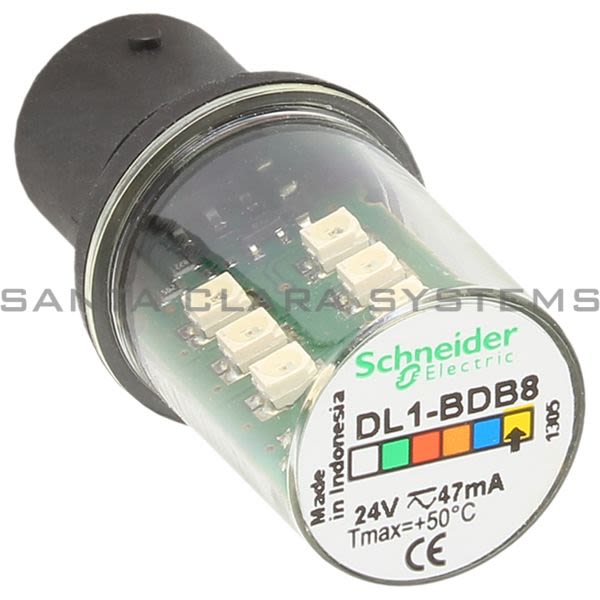 Telemecanique DL1BDB8 YELLOW LED BA15 24VAC/DC Product Image