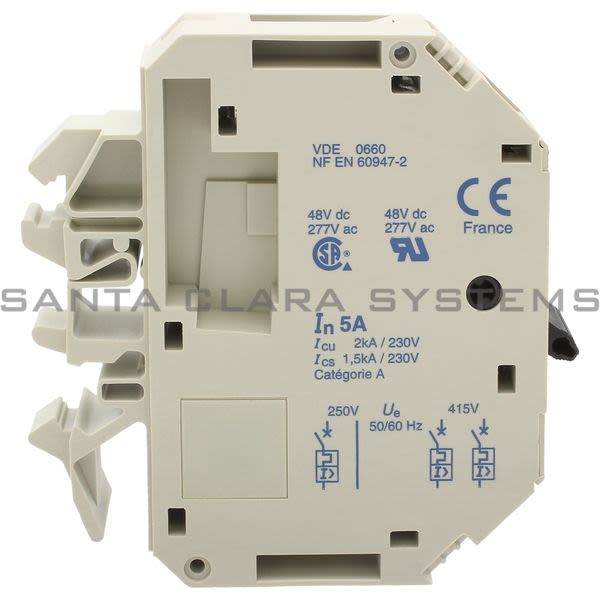 Telemecanique GB2CB10  TeSys GB2 - thermal-magnetic circuit breaker - 1P - 5 A - Id = 66 A Product Image