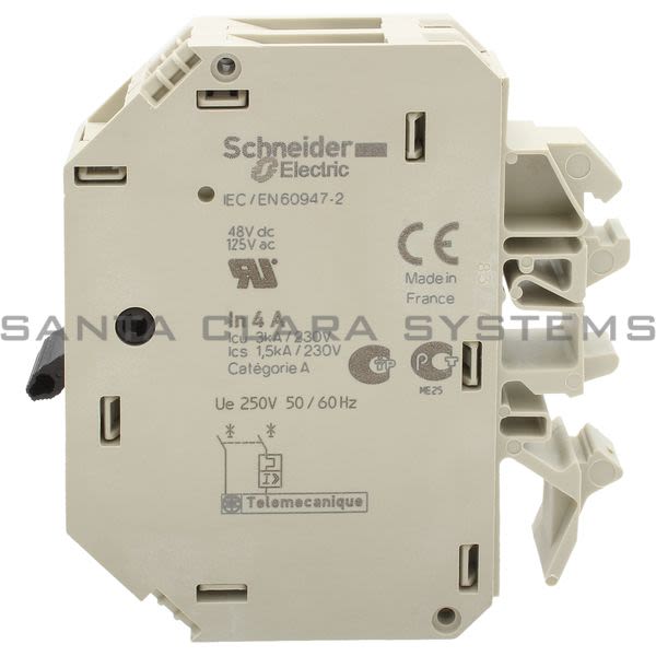 Telemecanique GB2CD09  TeSys GB2 - thermal-magnetic circuit breaker - 1P + N - 4 A - Id = 52 A Product Image
