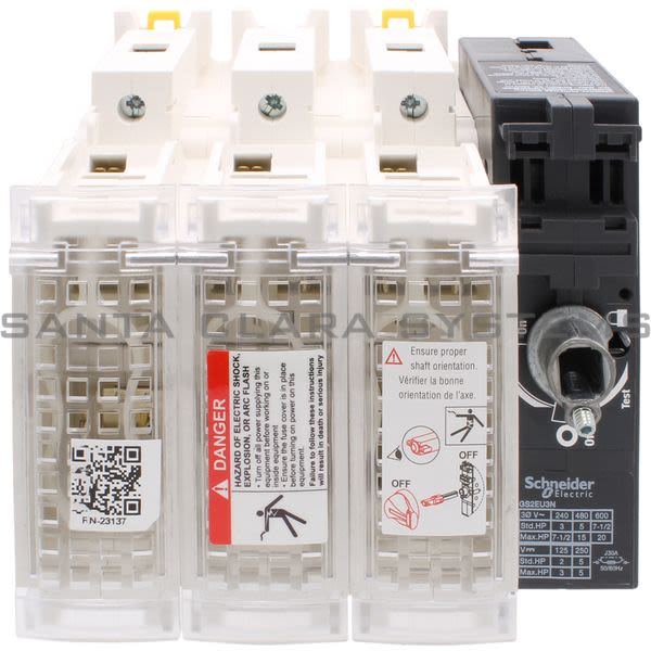 Telemecanique GS2EU3N Disconnect Switch Product Image