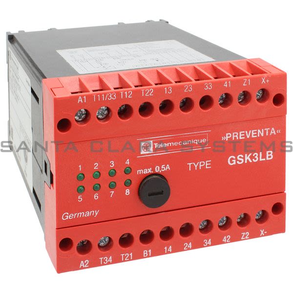 Telemecanique GSK3LB24VACDC Safety Relay | GSK3LB Product Image