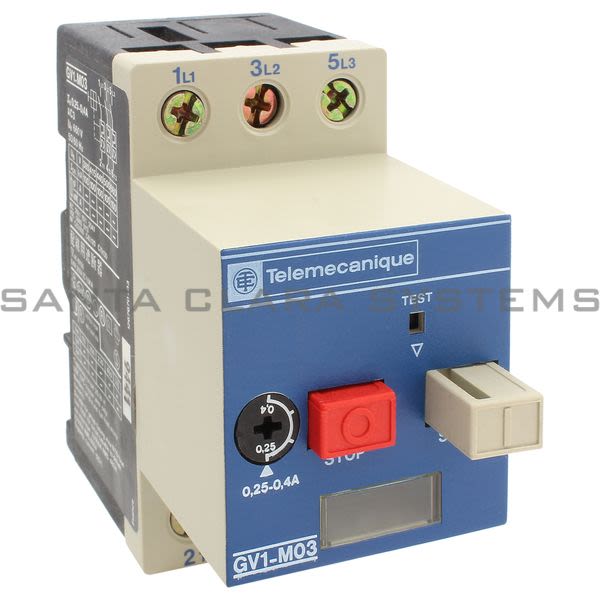 Telemecanique GV1M03 Motor Protector Product Image