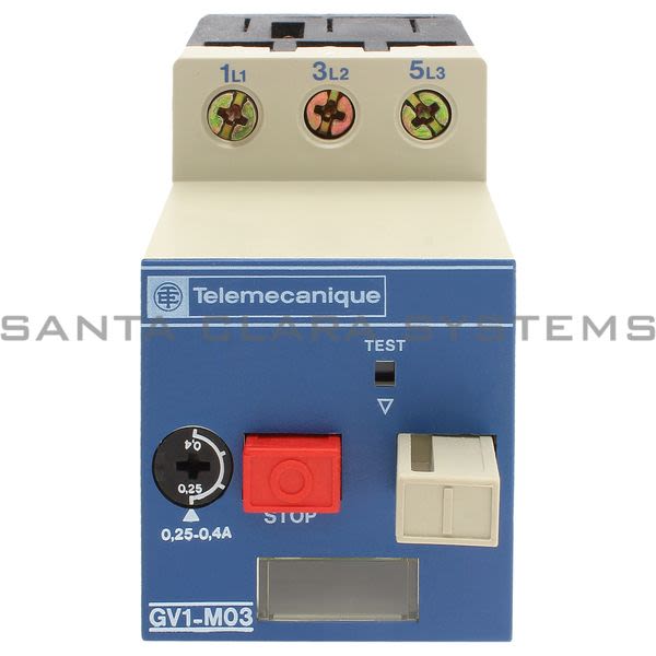 Telemecanique GV1M03 Motor Protector Product Image