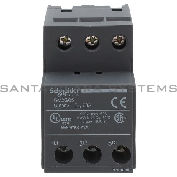 Telemecanique GV2G05 Terminal Block Product Image