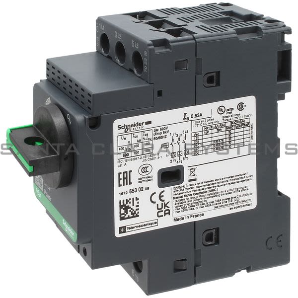 Telemecanique GV2L04 Manual Starter And Protector Product Image