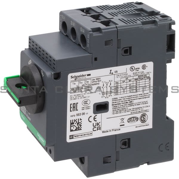 Telemecanique GV2L08 Manual Starter And Protector Product Image