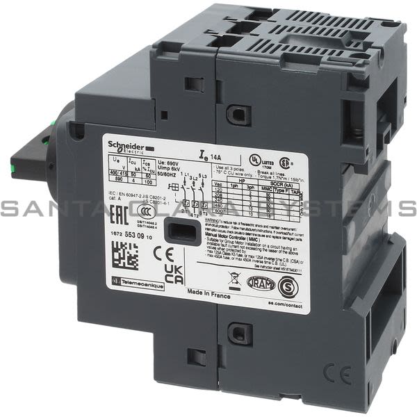 Telemecanique GV2L16 Manual Starter Product Image