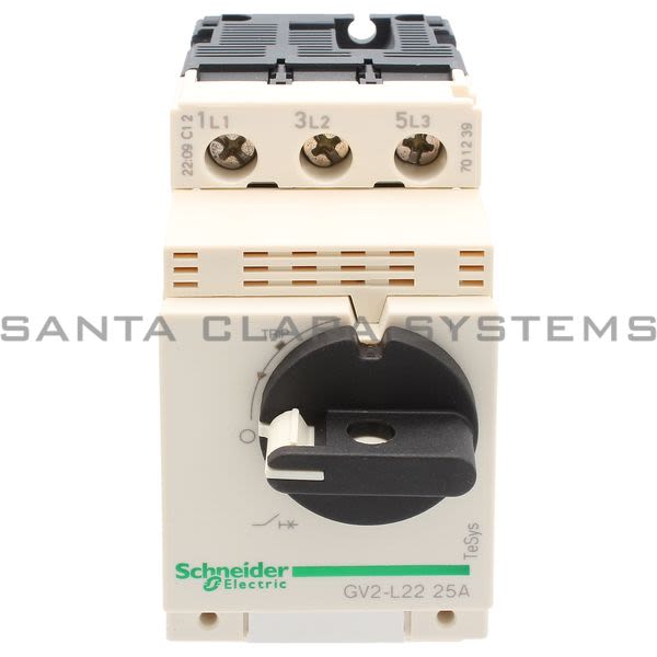 Telemecanique GV2L22 Manual Starter Product Image