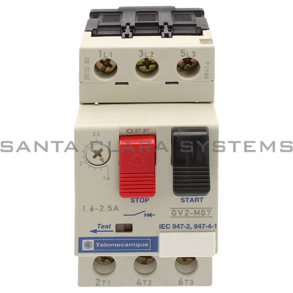 Telemecanique GV2M07 Manual Starter Product Image