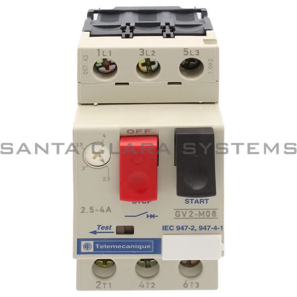 Telemecanique GV2M08 Manual Starter Product Image