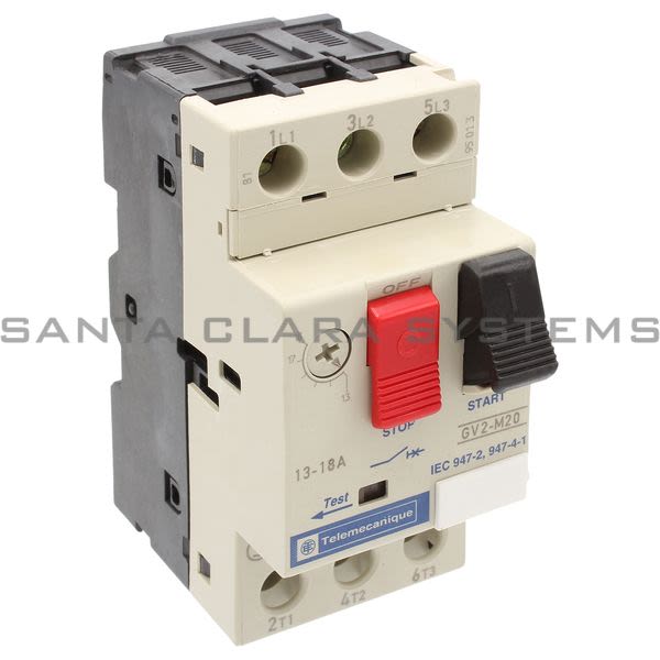 Telemecanique GV2M20 Manual Starter Product Image