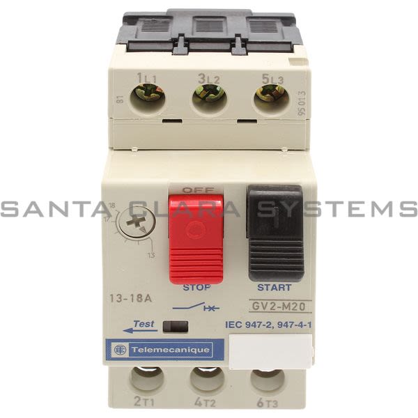 Telemecanique GV2M20 Manual Starter Product Image