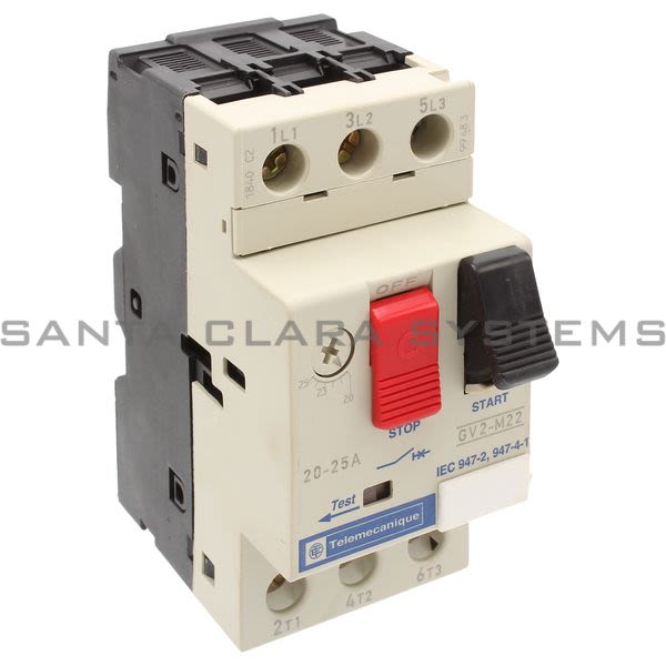 Telemecanique GV2M22 Manual Starter Product Image