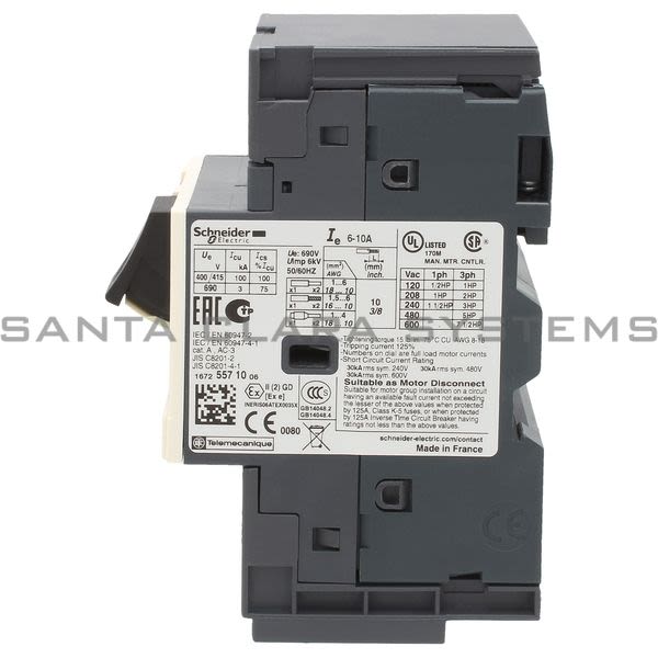 Telemecanique GV2ME143 Manual Starter Product Image