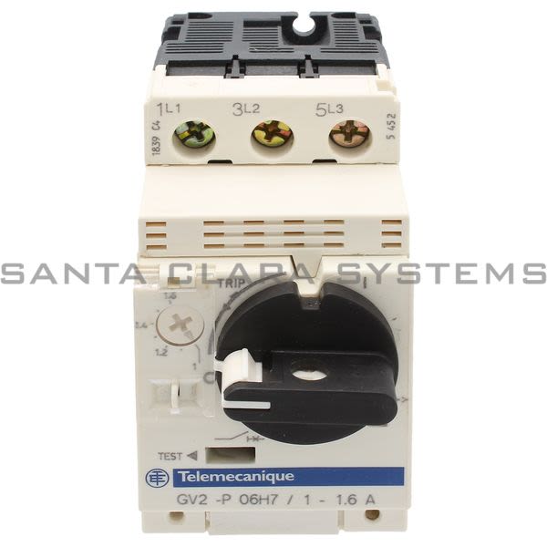 Telemecanique GV2P06H7 Circuit Breaker, Motor Product Image