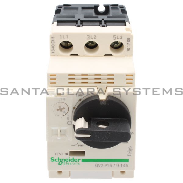 Telemecanique GV2P16 TeSys GV2 - Motor circuit breaker - thermal-magnetic - 9?14 A Product Image