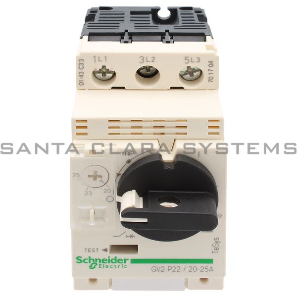 Telemecanique GV2P22 Manual Starter Product Image