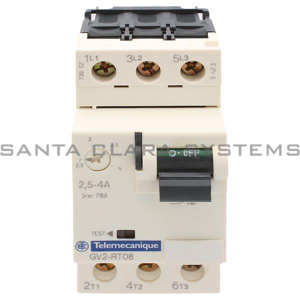 Telemecanique GV2RT08 Manual Starter Product Image