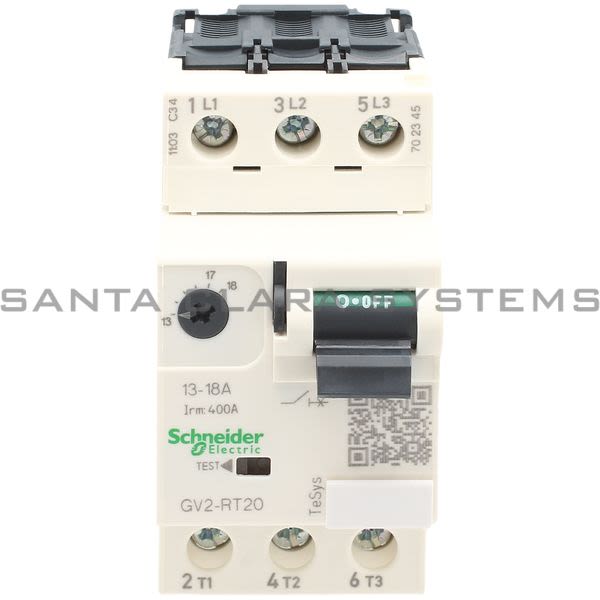 Telemecanique GV2RT20 Manual Starter Product Image