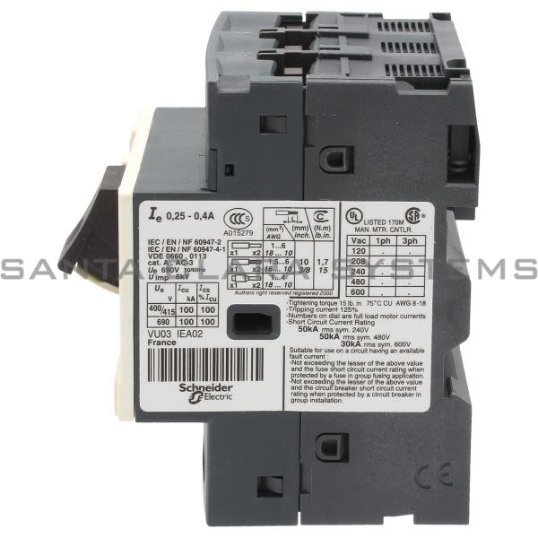 GV2ME03 Telemecanique In stock and ready to ship - Santa Clara Systems