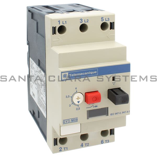 Telemecanique GV3M08 Manual Starter Product Image