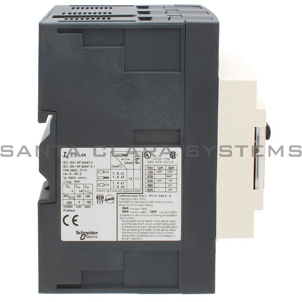 Telemecanique GV3ME08 Manual Starter Product Image