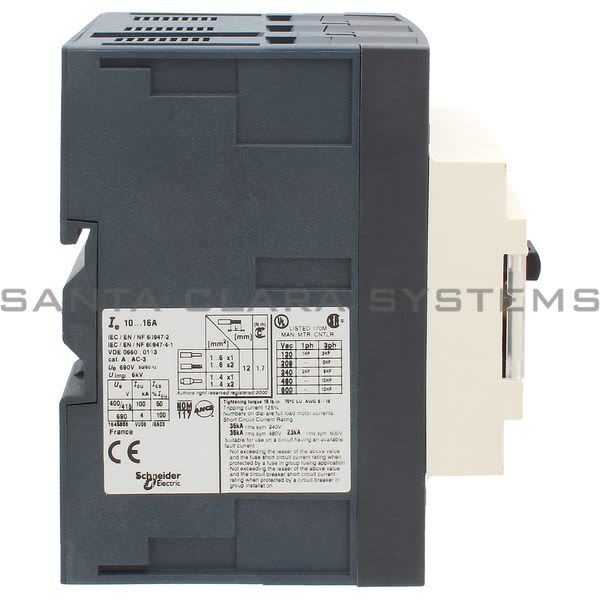 Telemecanique GV3ME20 Motor Circuit Breaker Product Image