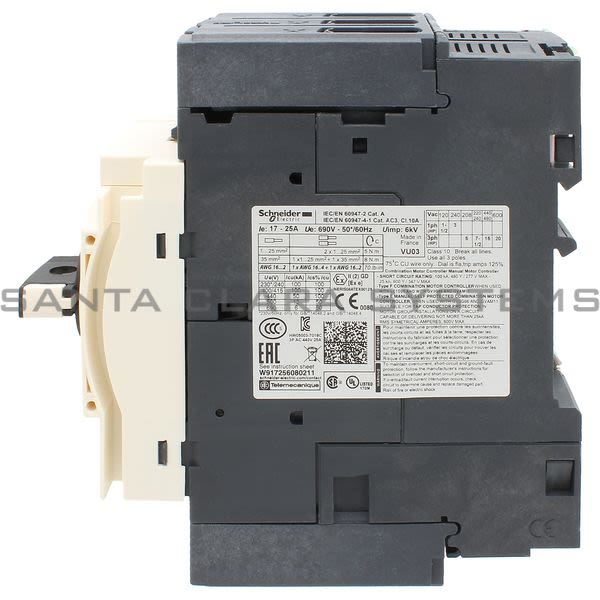 Telemecanique GV3P25 Manual Starter Product Image