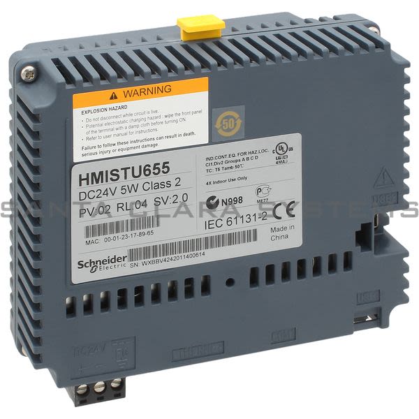 Telemecanique HMISTU655 touch panel screen 3''5 Color Product Image