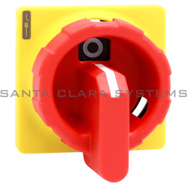 Telemecanique KCD1YZ TeSys VARIO / Mini VARIO - front and red rotary handle - 1 to 3 padlocking Product Image