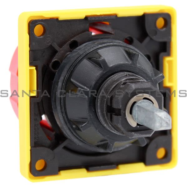Telemecanique KCD1YZ TeSys VARIO / Mini VARIO - front and red rotary handle - 1 to 3 padlocking Product Image