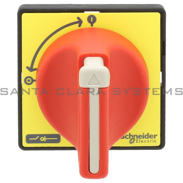 Telemecanique KCF1PZ TeSys VARIO / Mini VARIO - front and red rotary handle - 1 to 3 padlocking Product Image