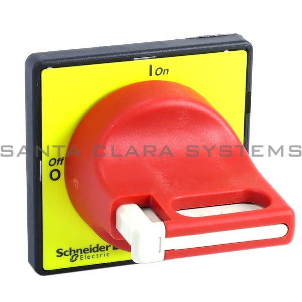 Telemecanique KCF2PZ  TeSys VARIO - front and red rotary handle - 1 to 3 padlocking Product Image