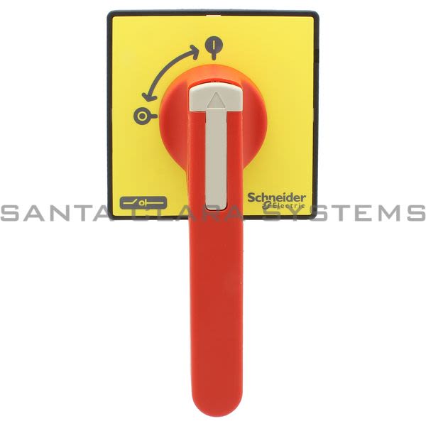Telemecanique KCF3PZ  TeSys VARIO - front and red rotary handle - 1 to 3 padlocking Product Image