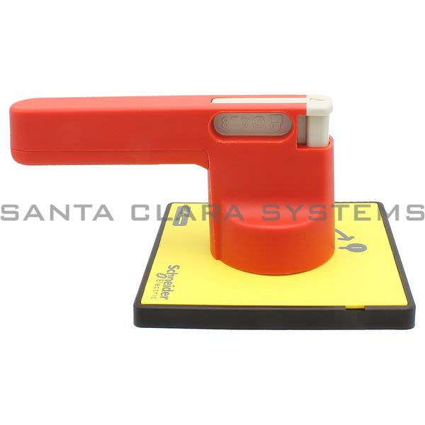 Telemecanique KCF3PZ  TeSys VARIO - front and red rotary handle - 1 to 3 padlocking Product Image