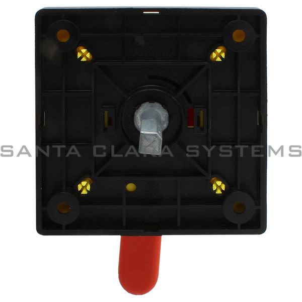 Telemecanique KCF3PZ  TeSys VARIO - front and red rotary handle - 1 to 3 padlocking Product Image