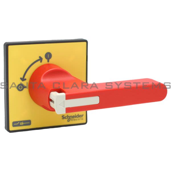 Telemecanique KDF3PZ TeSys VARIO / Mini VARIO - front and red rotary handle - without padlocking Product Image